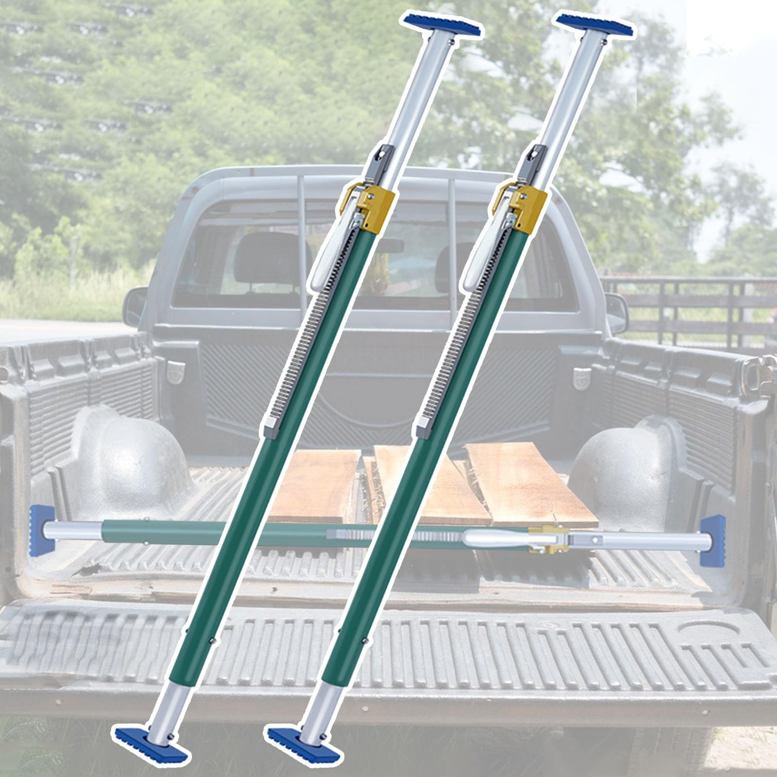 GYEQXKT Adjustable Cargo Bar for Secure Load Stabilization in Pickup Trucks and Semi Trailers