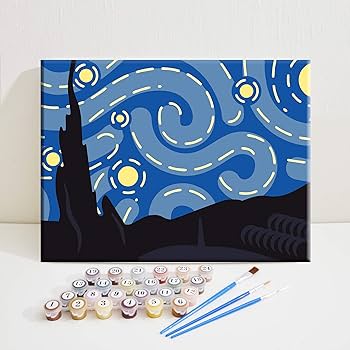 Amazon.com: TEXTURE OF DREAMS Vincent Van Gogh Starry Night