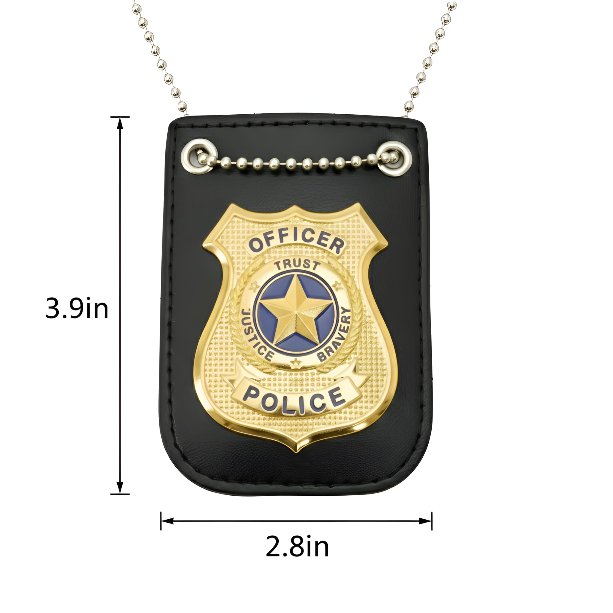 Amazon | アメリカ警察バッジ 子供用 ごっこ遊び PDバッジ チェーン