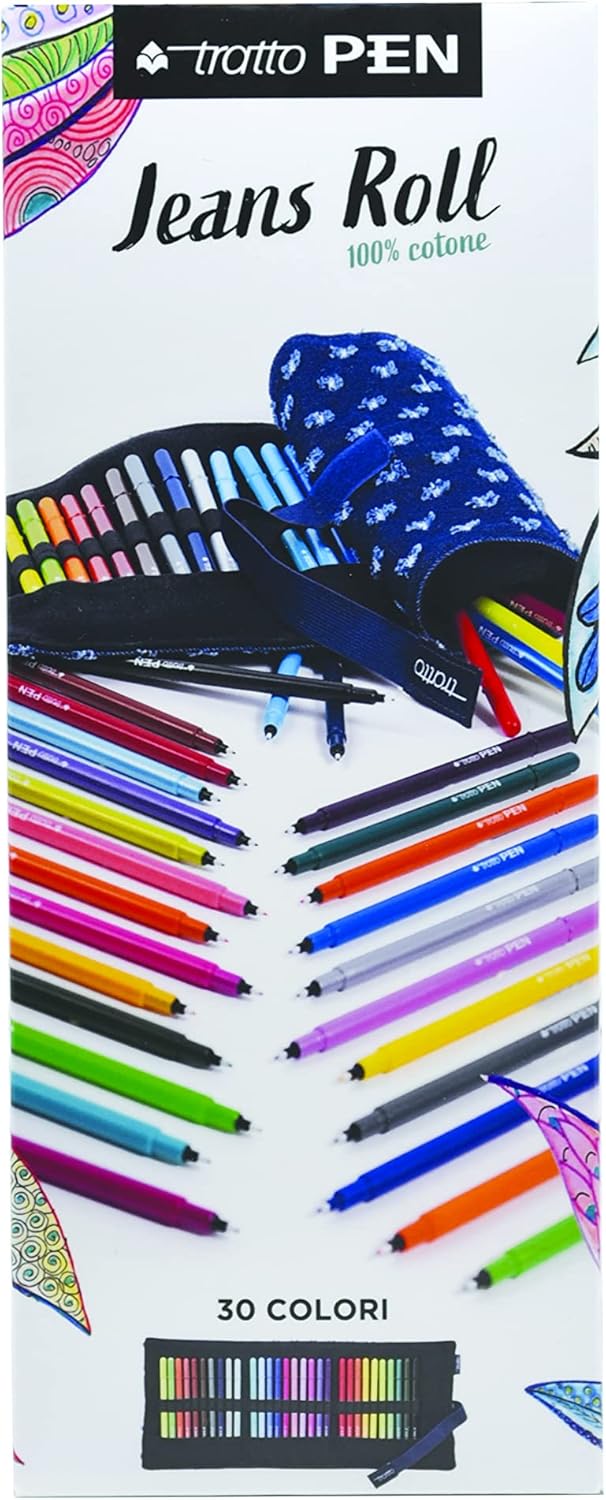 Tratto 813400 Jeans Roll 30 Colours