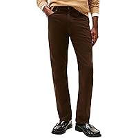 Tommy Hilfiger Uomo Jeans Denton Straight Fit, Marrone (Dark Coffee)