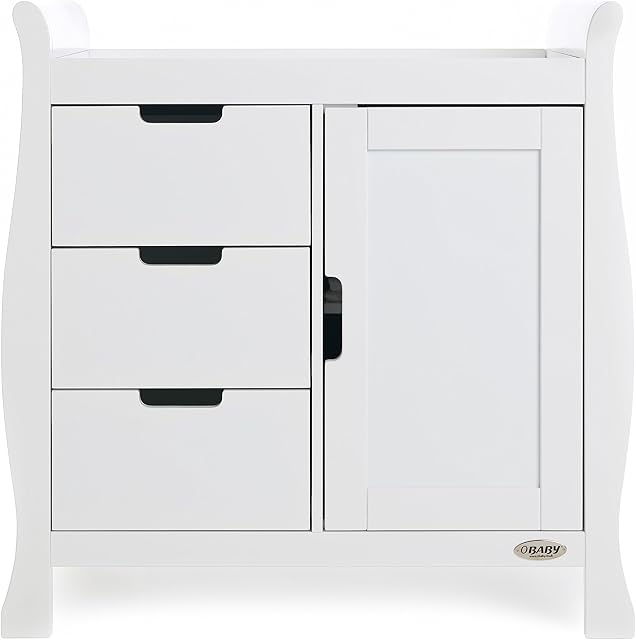 Obaby, Stamford Sleigh Changing Unit, white