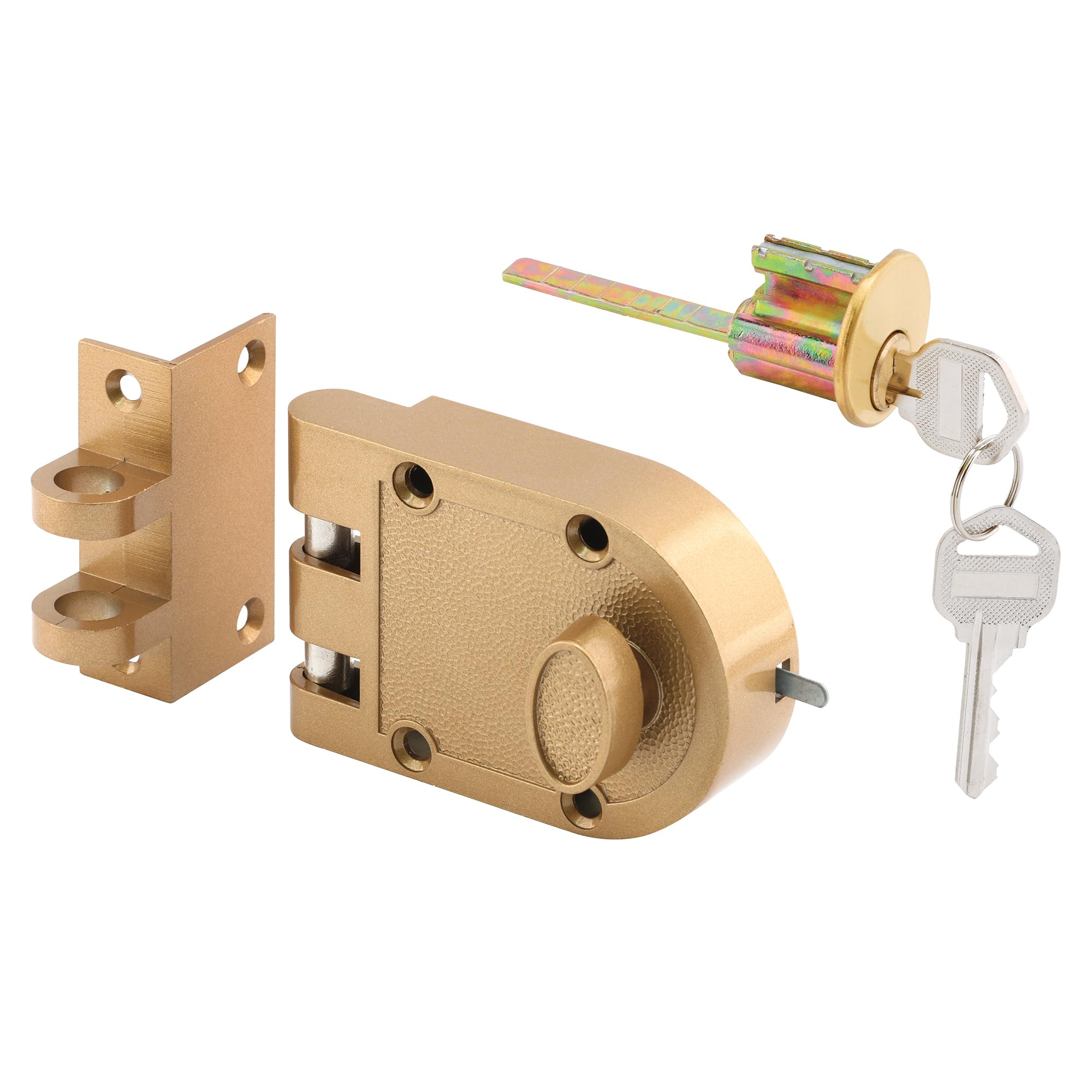 Amazon.com: Prime-Line U 9970 Deadlock Jimmy-Resistant Single