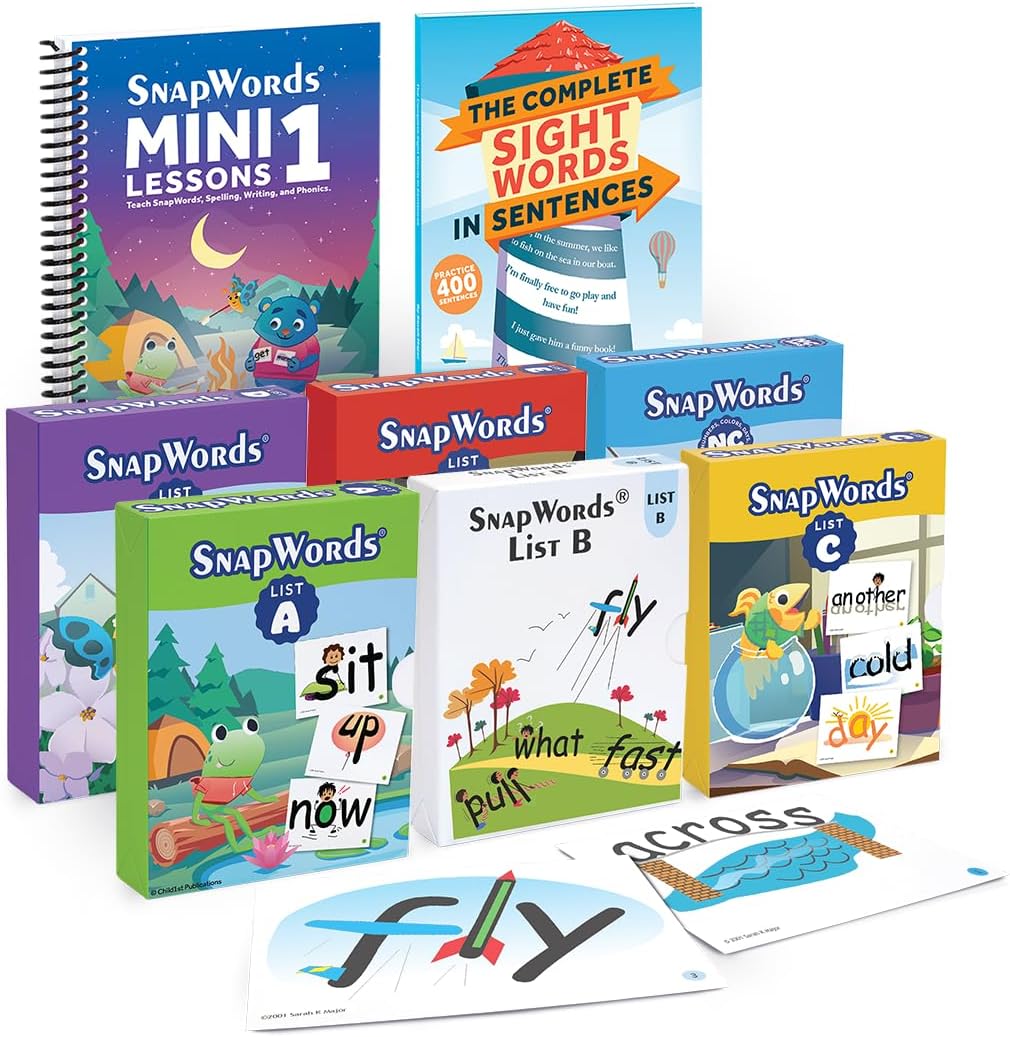 - SnapWords® 306 Teaching Cards | ESL | ELL | Multisensory | Kinesthetic Sight Word Flash Cards