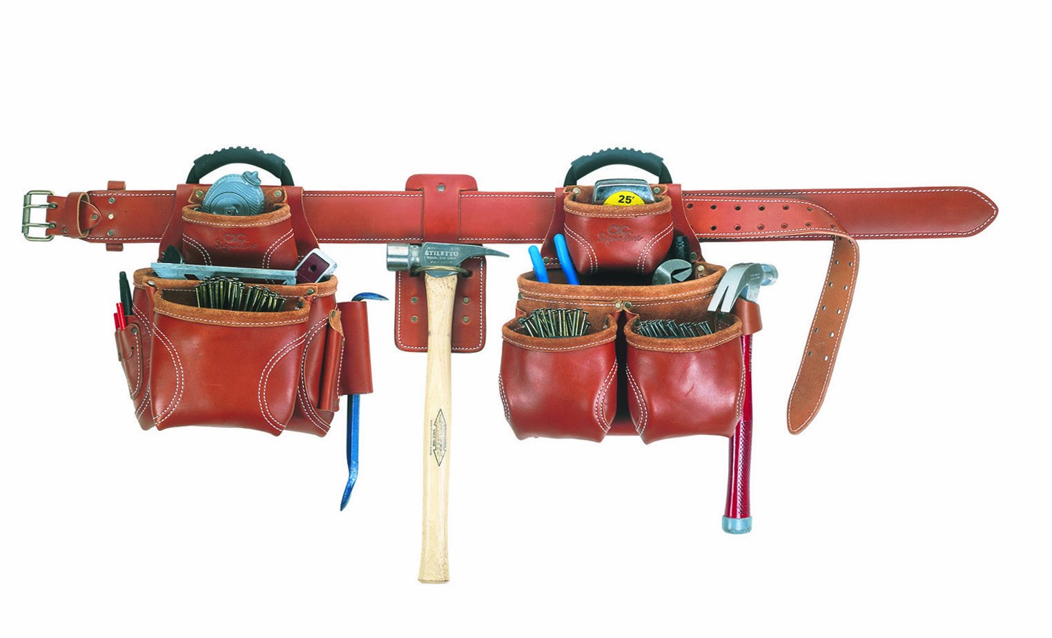 Système combo Pro-Framer 18 poches à double couture renforcée Custom Leathercraft