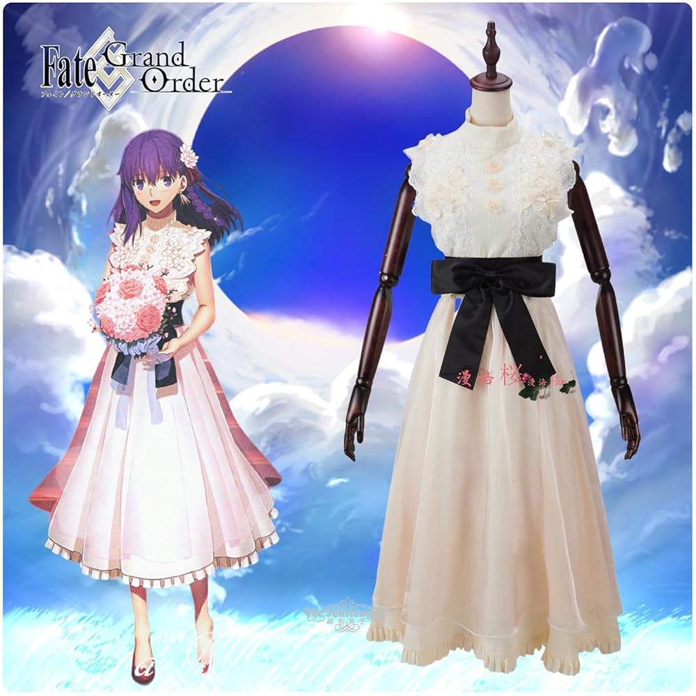 Fate 間桐桜 コスプレ フルセット ウィッグ 制服 エプロン付き 間桐桜（まとうさくら） コスプレ衣装 コスプレウィッグ 劇場版