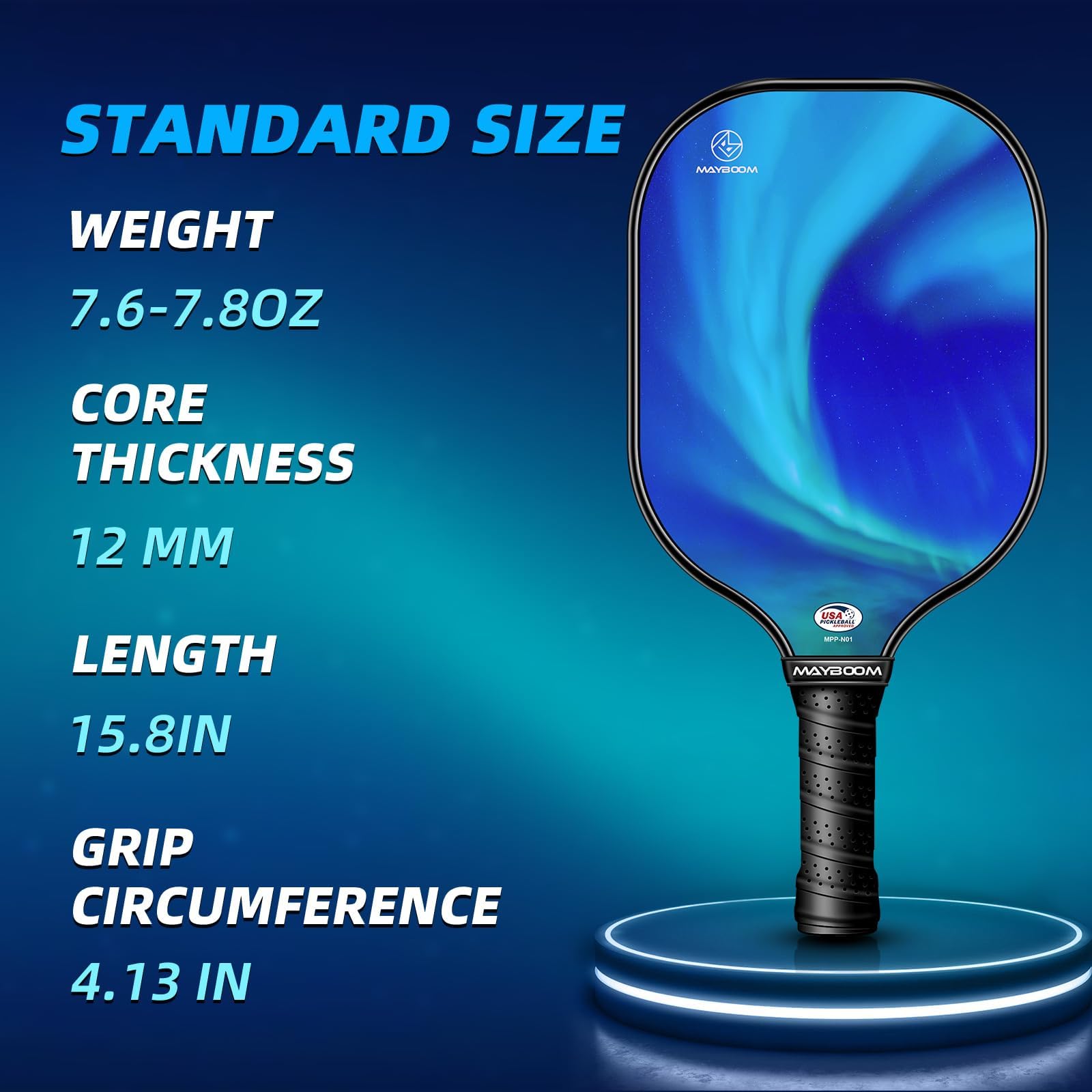 Snapklik.com : Pickleball Paddles Set Of 2 Or 4, USAPA Approved Pickle ...