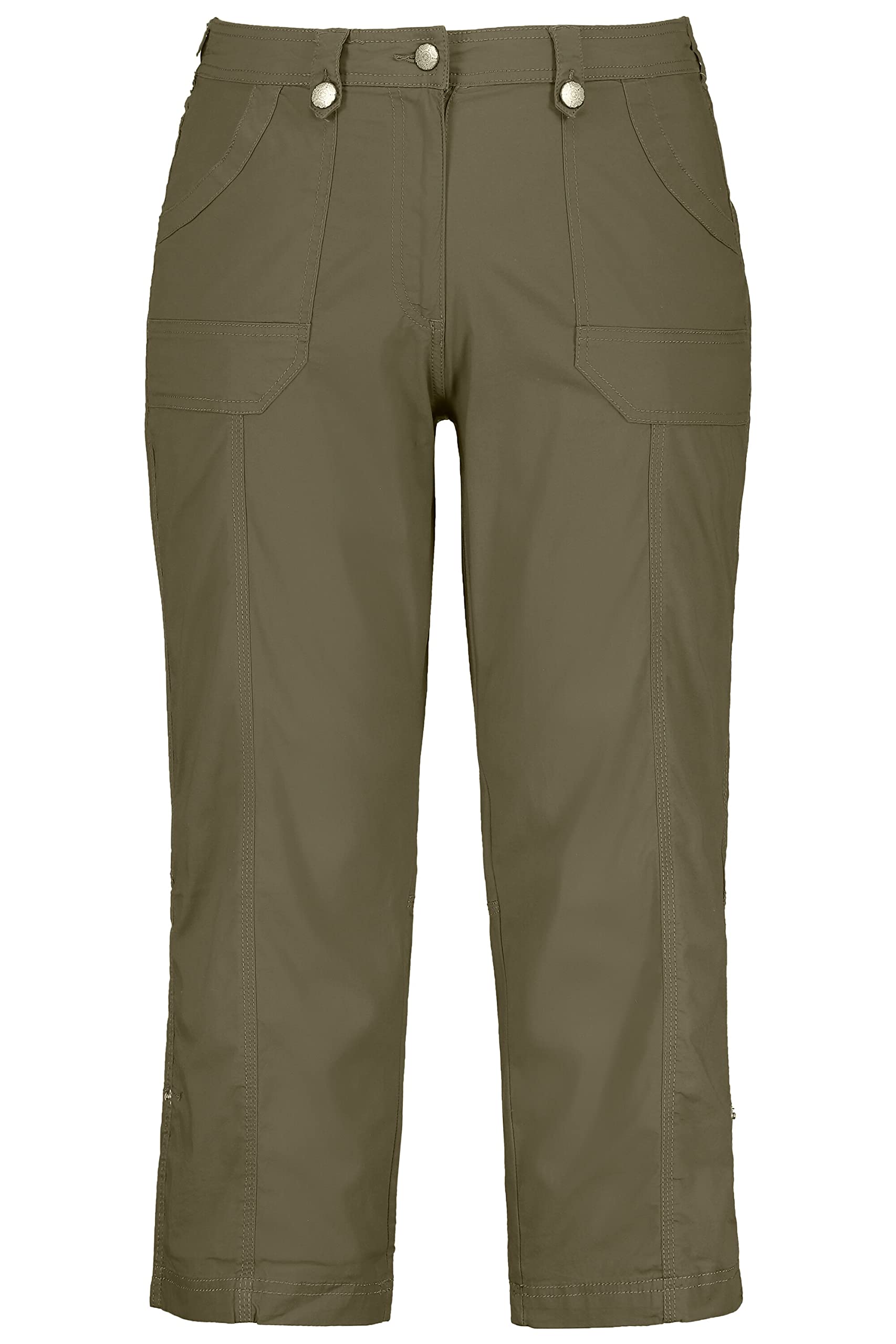 Ulla Popken - Hose, 7/8, Große Größen, Pantaloni Donna