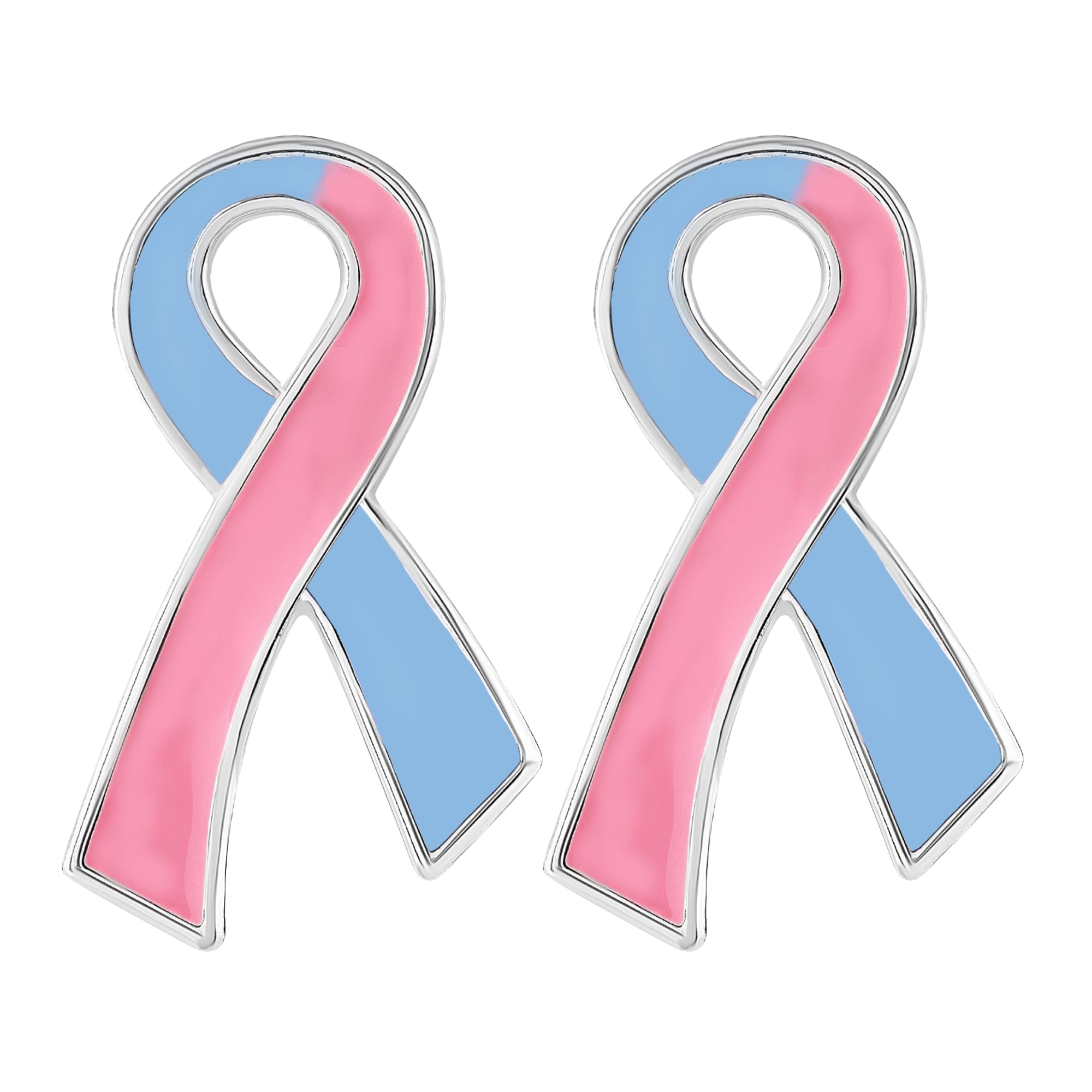 Ribbon Pins 1/5/25/100 for Cancer &amp; Disease Awareness - Various Causes - Bulk Quantities Available for Support Groups and Fundraising