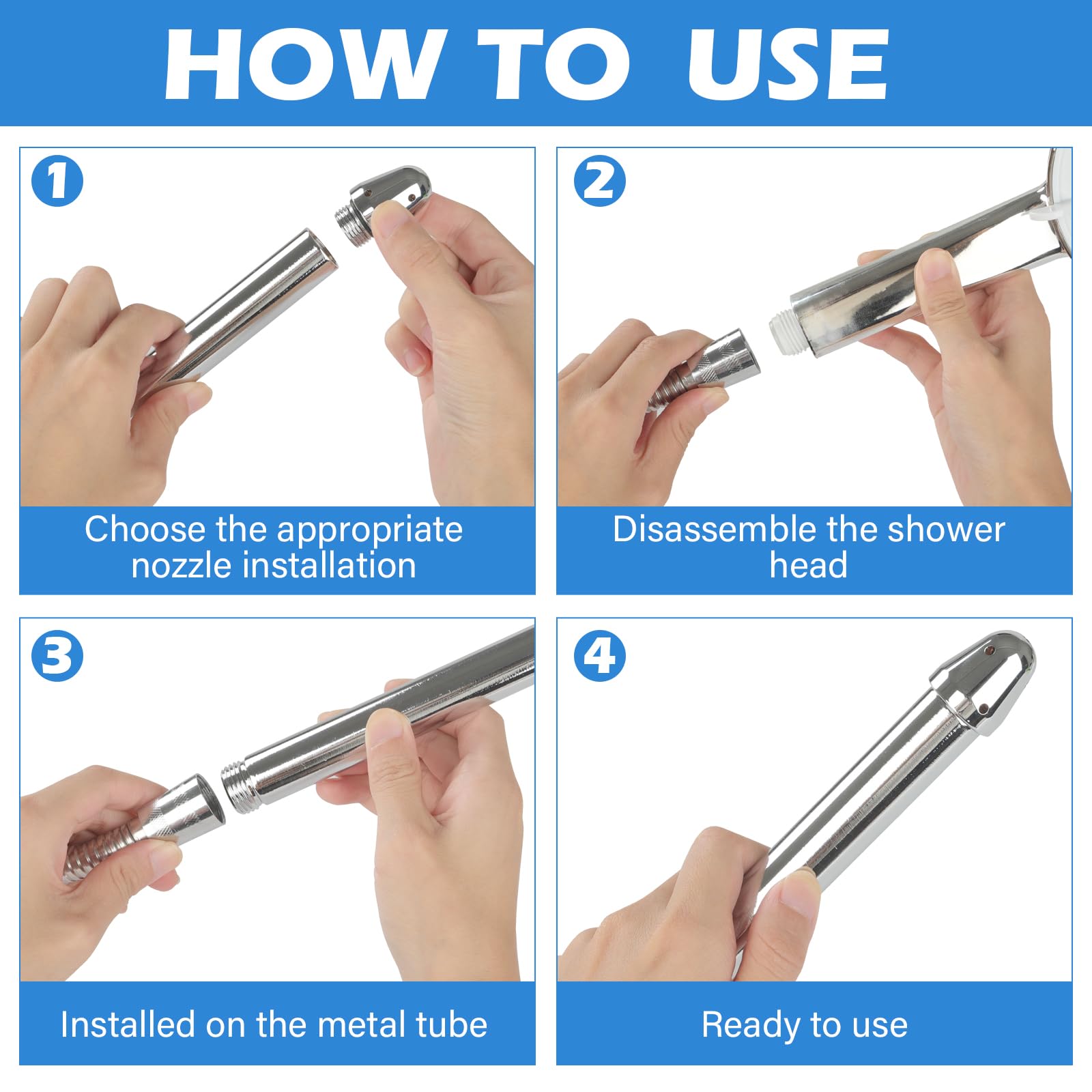 Ducha anal enema para limpieza intestinal, ducha anal, irrigador intestinal, antiretorno y filtro Enema, se puede conectar a una manguera de ducha, set de enema, resistente al