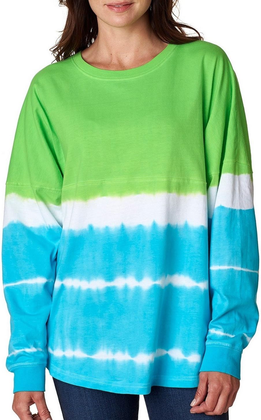 J. America NCAA Womens Ladies game day jersey long sleeve t-shirt