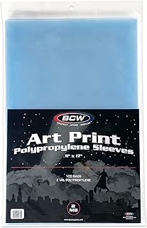 BCW 1-11X17SLV Bcw 11X17 Print Sleeves