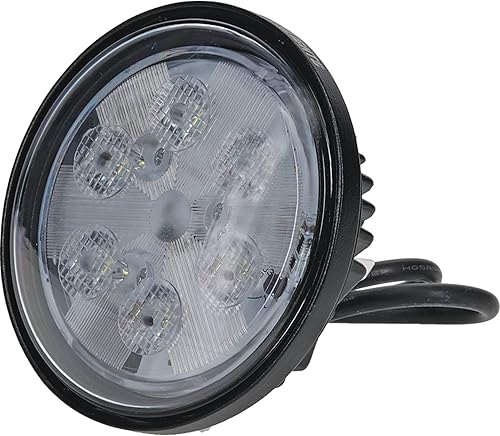 Miniatura 2 de TIGERLIGHTS TL3010 - Luz redonda sellada LED de 18 W, 12 V, 1.5 amperios, compatible conreemplazo para Ford New Holland 2000, 2100, 2110, 2150,