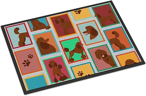 Vista 280 de Caroline's Treasures MLM1087MAT - Felpudo de perro de montaña bernés de 18 x 27 pulgadas, para interiores y exteriores, para entrada, Bernese