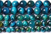 Vista 61 de 45 piezas de cuentas de jade birmano de piedra natural de 5⁄16 pulgadas (8 mm) para hacer joyería, pulseras de cristal de bricolaje