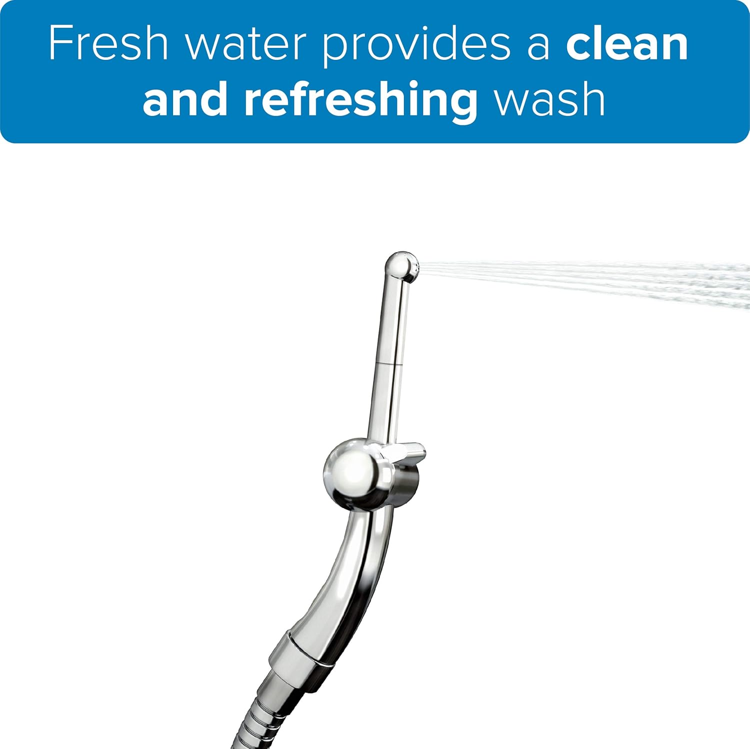 Brondell Hand Held Bidet Sprayer for Toilet CleanSpa Advanced Bidet Attachment with Precision Pressure Control Jet Spray - Ergonomic Handheld Bidet for Toilet - Toilet Water Sprayer and Hose Set : Tools & Home Improvement