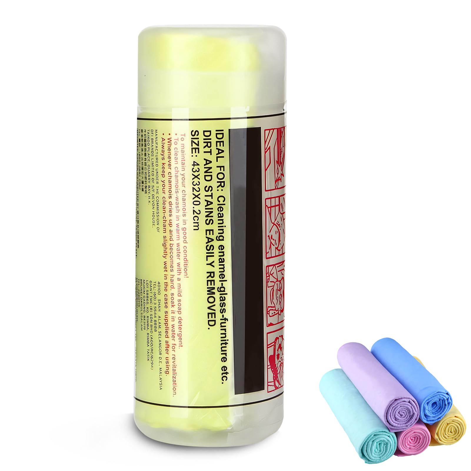 Riverlake Panno In Pelle Di Cervo Per Auto - Super Assorbente Naturale 50x80 Cm - Foto 5