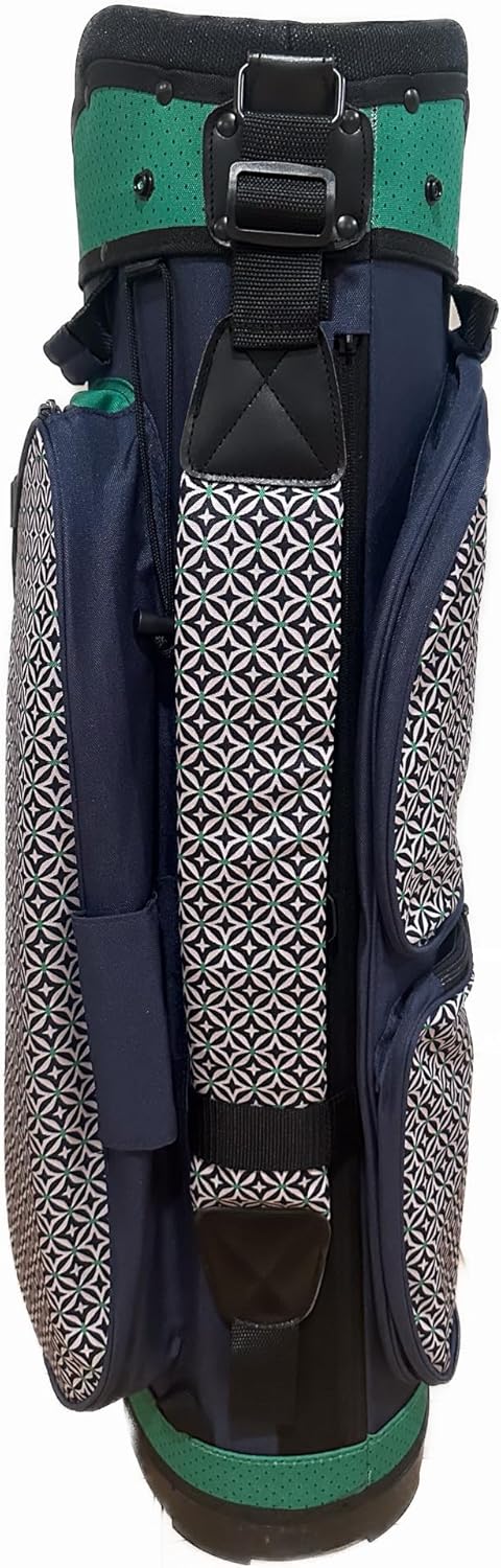 Sassy Caddy Dublin Lightweight Golf Cart Bag – 3.5 lbs, 14-Way Divider, Waterproof, Fade & Stain Resistant, Includes Cooler Pocket & Velvet-Lined Valuables Pocket