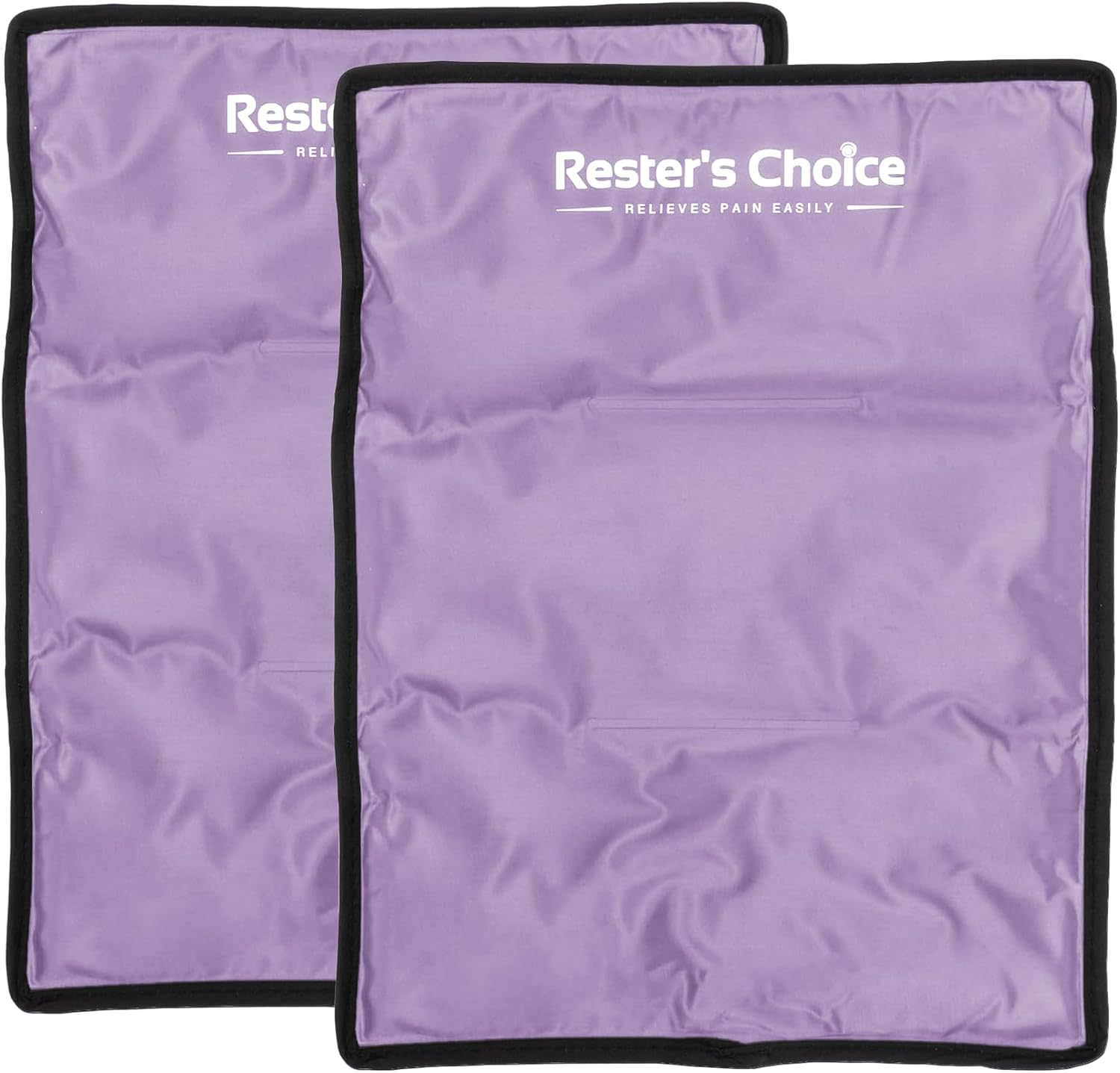 2 Pack Large Ice Packs for Injuries | 11" x 14.5" | Hot & Cold Pack | Reusable Gel Pack, Durable Construction, & Flexible When Frozen