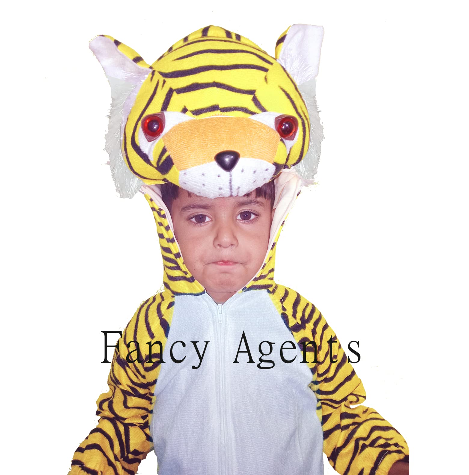 Fancy Agents Fur Tiger Costume For Kids | Tiger Animals Dress For Childs| Bagh Dress For Kids On Birthday, Halloween Party, Wild And Any Special Occasion (2-3 Years), Multicolor (B0BT8BKTNF) Amazon Price History, Amazon Price Tracker