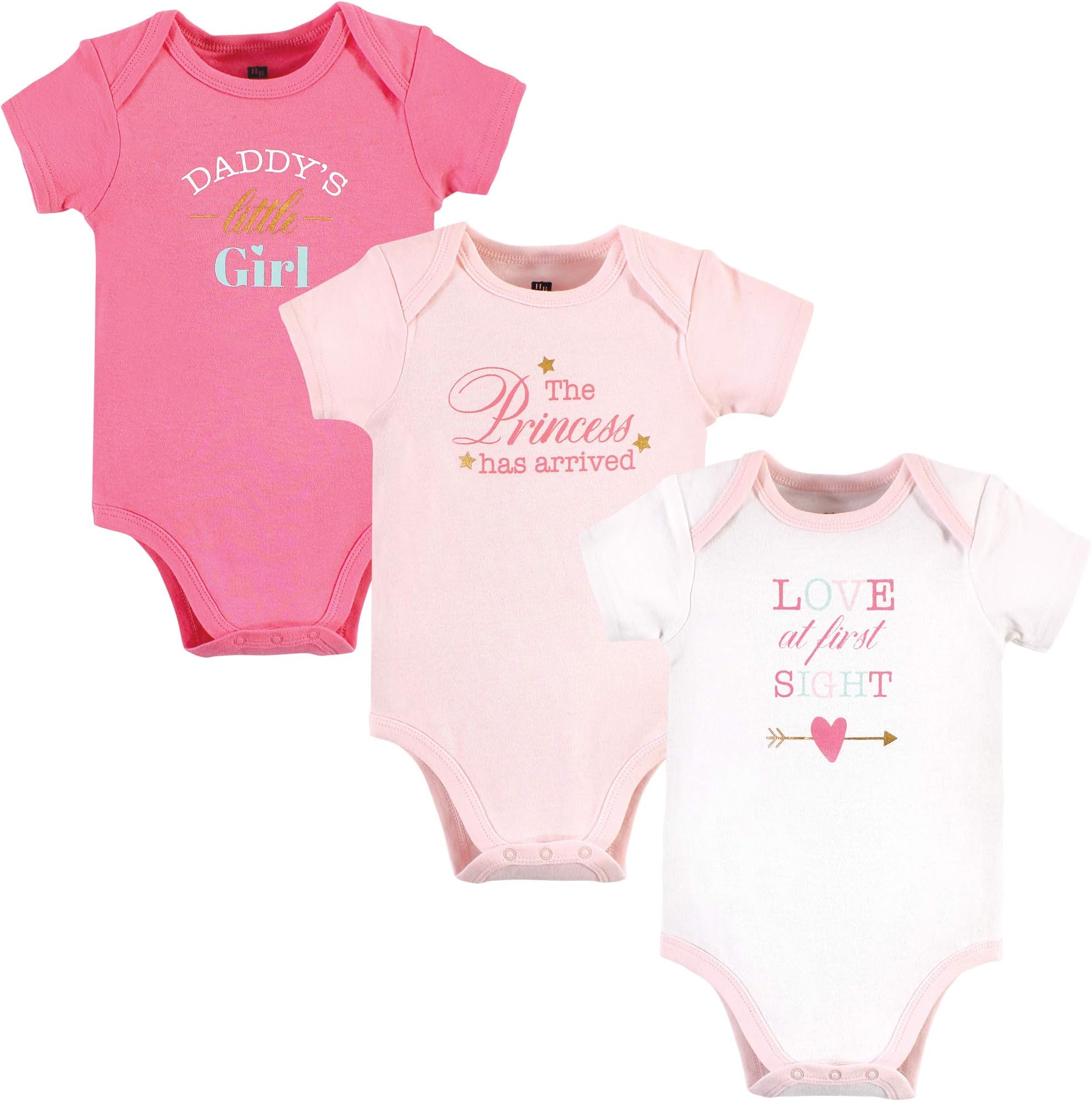 Hudson BabyUnisex Baby Cotton Bodysuits Baby and Toddler T-Shirt Set