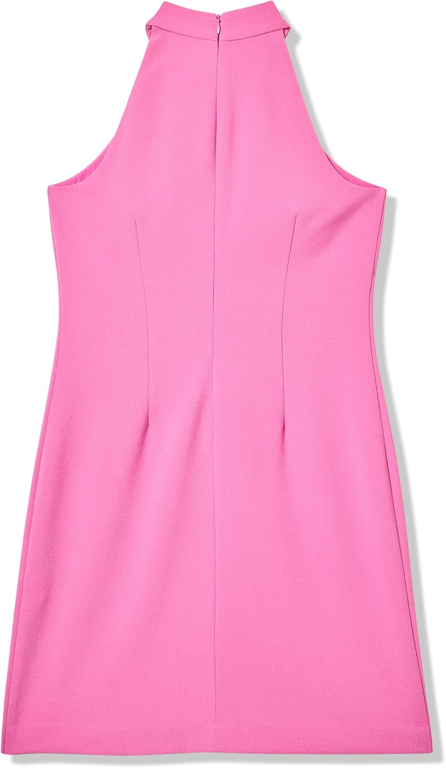 Vince Camuto Womens Sleeveless Halter Tie Neck Shift Mini Dress - Image 3