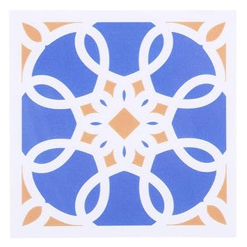 PVC Floor Wall Sticker Tile Sticker Adhesive, Wall Sticker Decor, Living Rooms for Bathrooms Homes