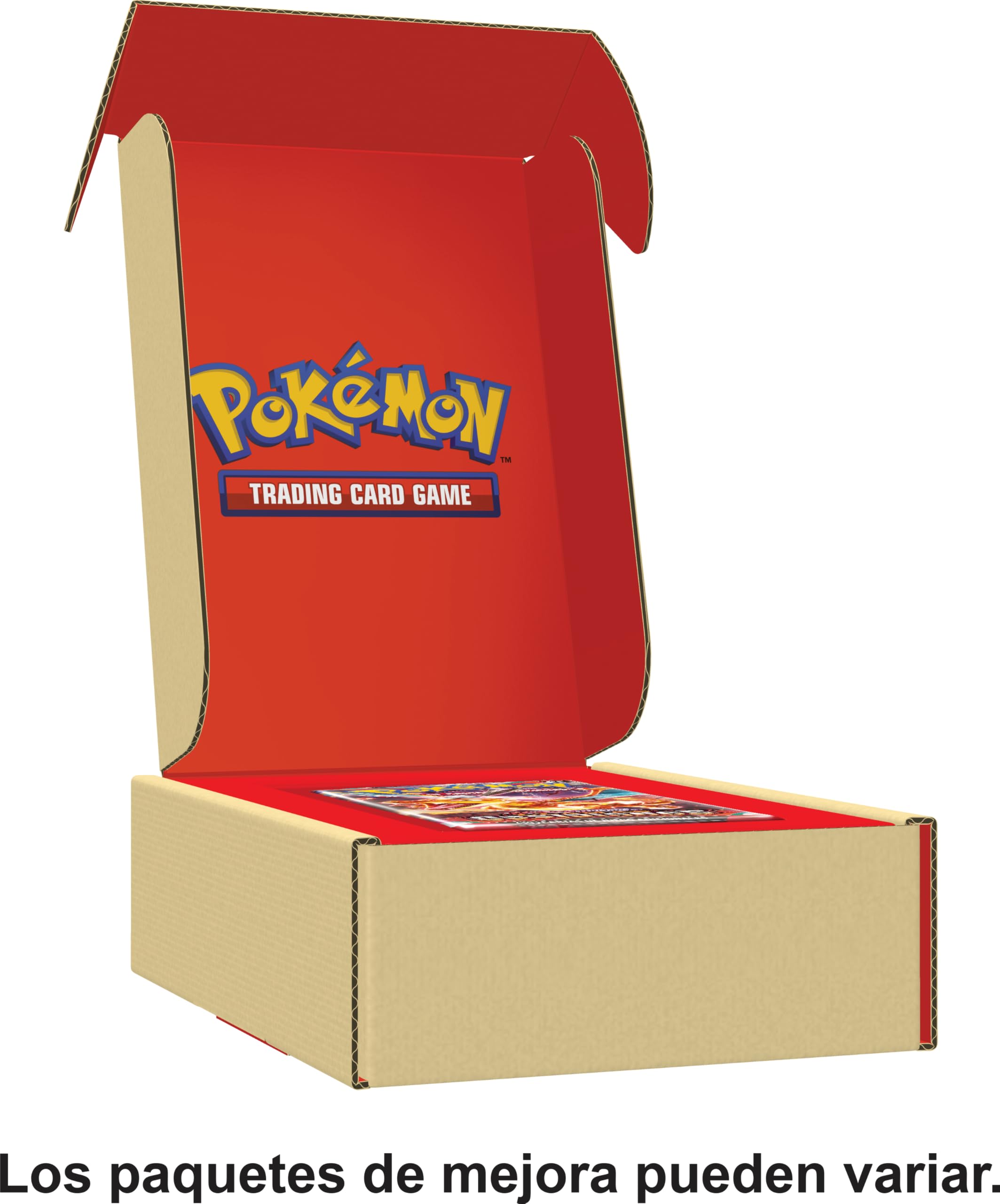 Pokémon Lote de Paquetes de Mejora de JCC Pokémon (4 Paquetes de Mejora, 40 Cartas en Total) (Puede Contener Paquetes de Mejora duplicados) Este es un Producto en español.