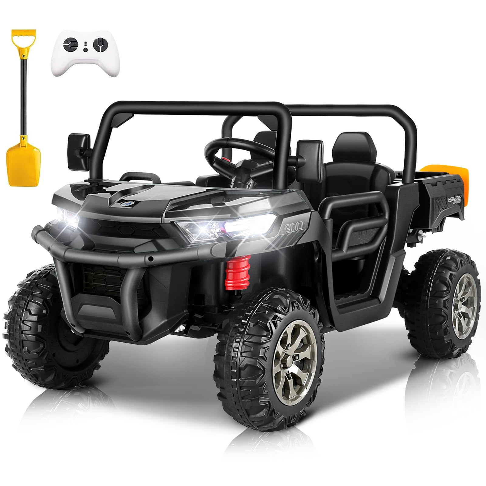 Hikole 24V Ride On Dump Truck for Kids with Remote Control