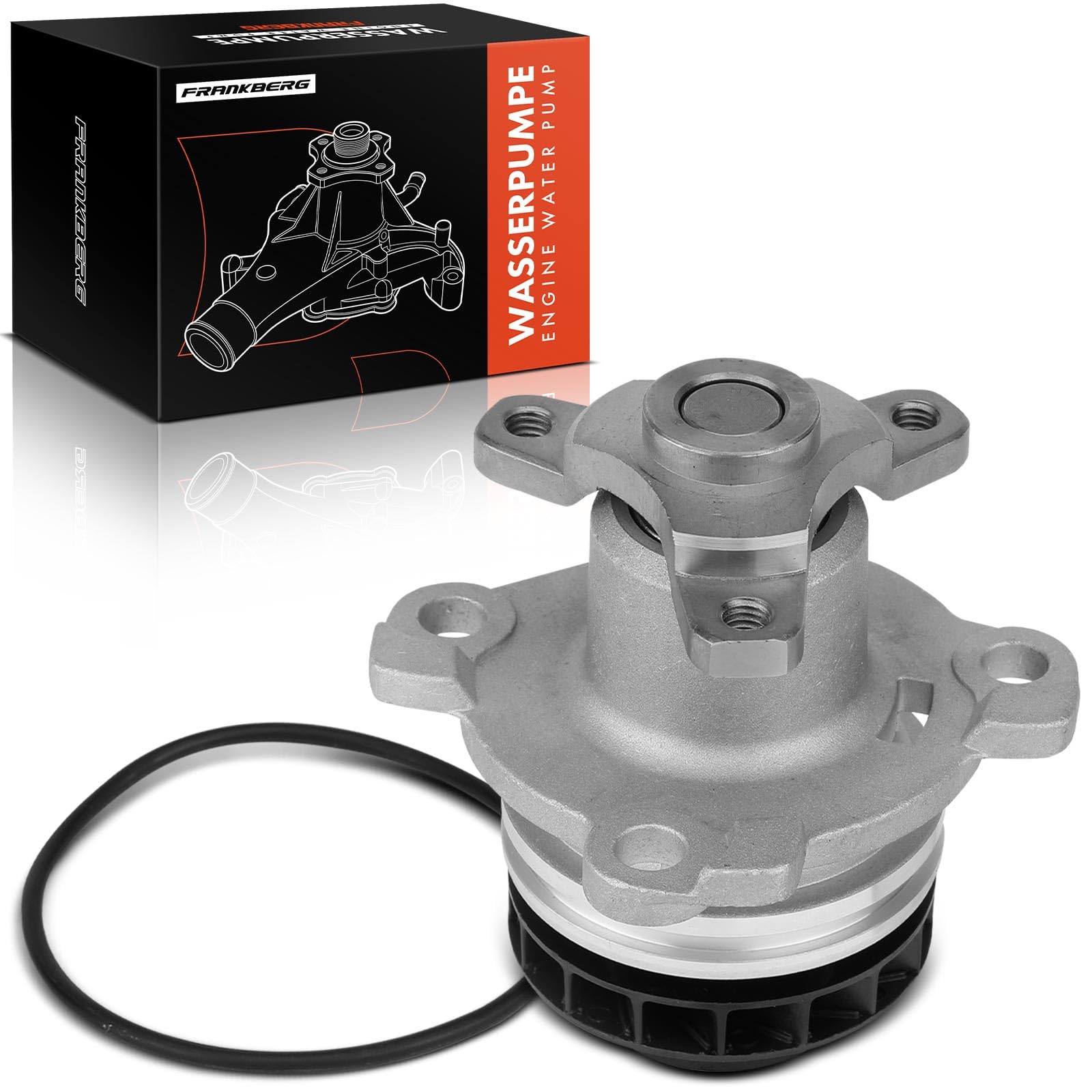 Frankberg Pompa acqua Pompa refrigerante Diesel Compatibile con Laguna II BG0/1 2.0L Qashqai +2 I J10 NJ10 2.0L X-Trail T32 T32R T32RR 2.0L Trafic II Bus JL 2.0L X-Trail T31 2.0L Replace# 2246961