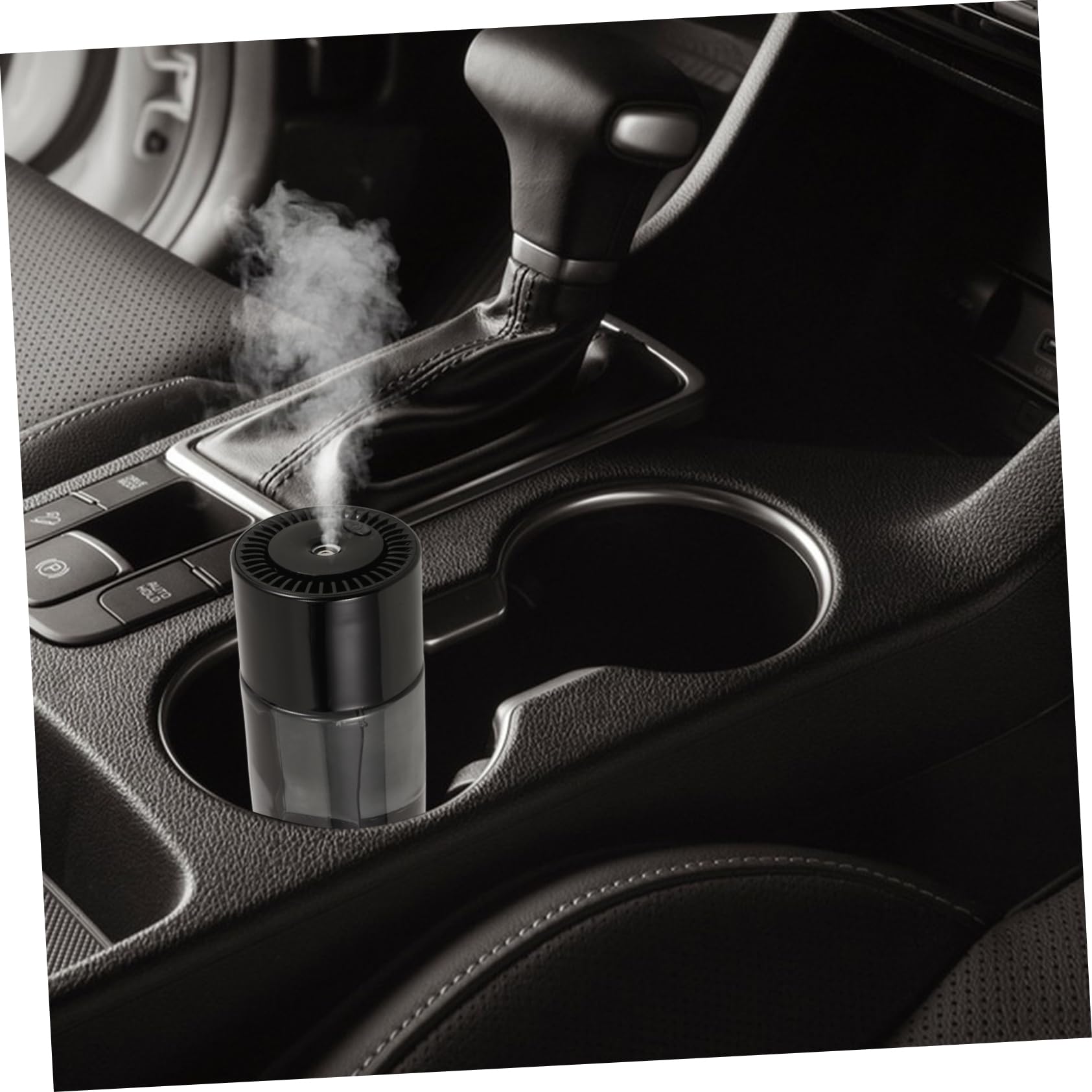 Deodorante Automatico per Auto per Auto, Diffusore di Oli Essenziali 160ml con Spruzzo Automatico e Livelli Regolabili, Plastico