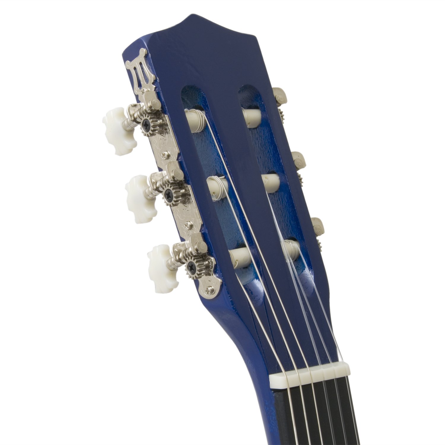 Tiger - Guitarra clásica infantil (tamaño 3/4), color azul