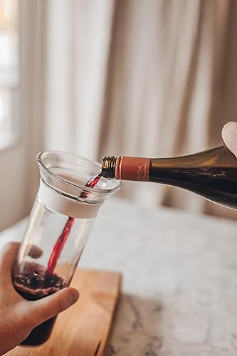 Miniatura 9 de Garrafa de vidrio Savino para conservar vino Transparente