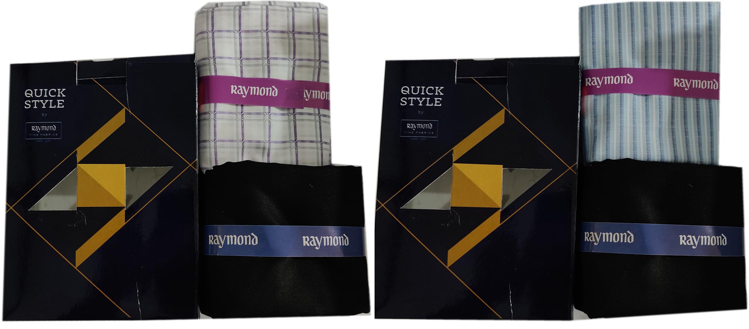 Raymond Quick Style Men's Formal Wear Fabric, Polycotton, Unstitched Premium Suiting Material for Professional Attire-image-6