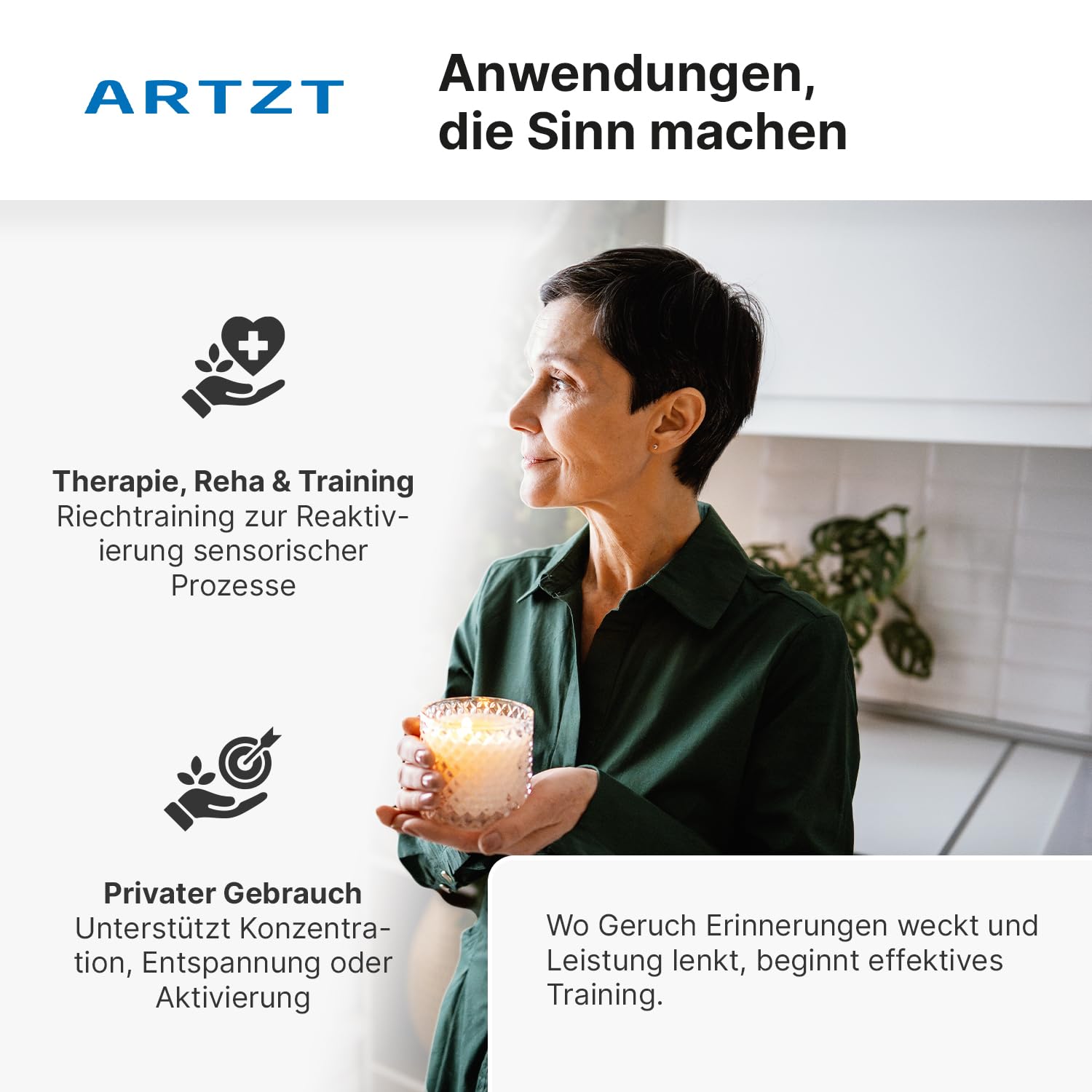 Duftöl Set 5 x 10 ml | Natürliche ätherische Öle Bio | Ätherische Öle naturrein | Riechtraining Set | Geruchstraining Set | Smell Training Kit | Aromatherapie | Essential Oils | Inkl. Etui