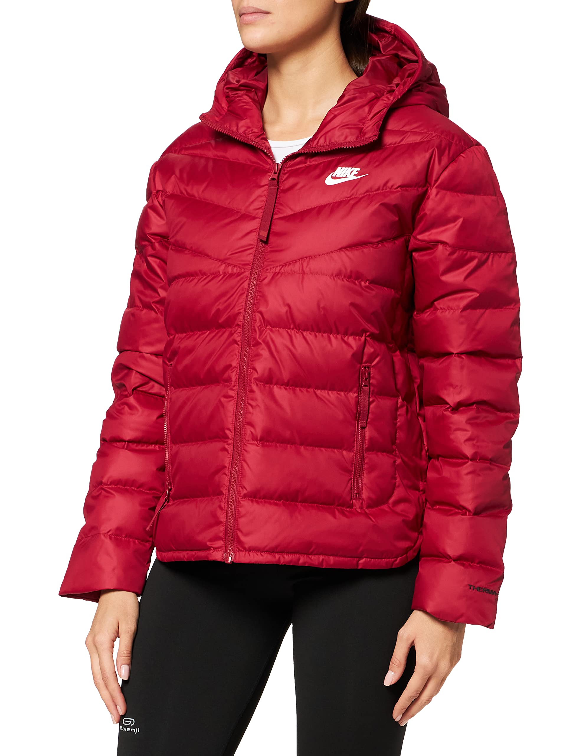 Nike DH4073 W NSW TF RPL WINDRUNNER HD JKT Jacket women's pomegranate/pomegranate/white XS