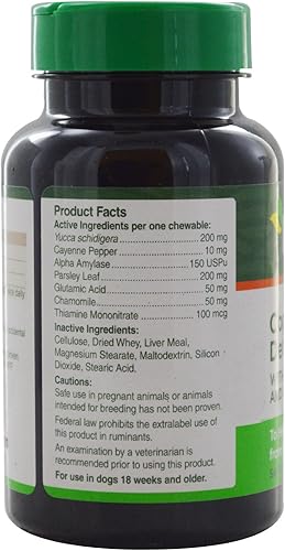 Miniatura 3 de PetNC Natural Care Masticables disuasorios para comer heces para perros, 60 unidades