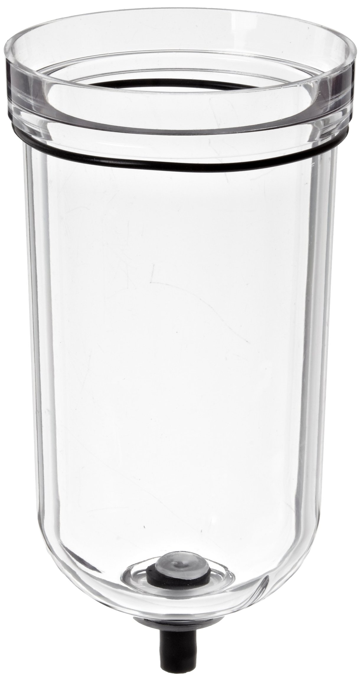 DixonFRP-96-315 Plastic Bowl with Flex Tip Drain, For Wilkerson Series F30 and M30 Filters