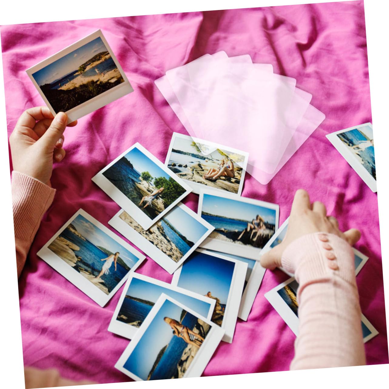 SHINEOFI 200feuilles Plastification Thermique Pochettes Plastifiées Transparentes De Plastification Imperméable Pour Photos Et Documents