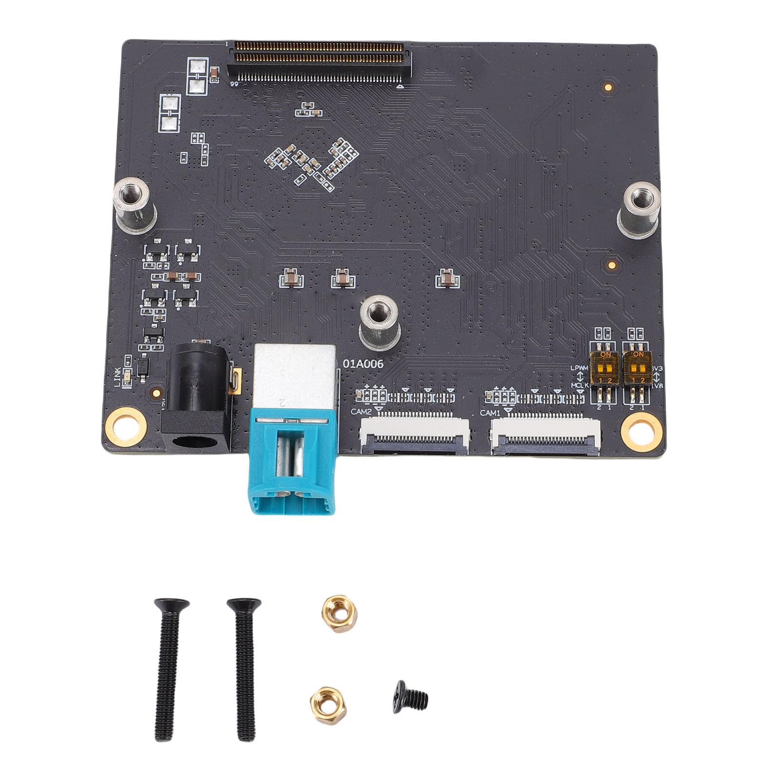 FILFEEL Scheda di Espansione Telecamera per RDK S100 – Doppio Modulo di Interfaccia MIPI CSI-2 a 22 Pin + GMSL con Supporto Deserializzatore MAX96712 per lo Sviluppo di Telecamere Robotiche e