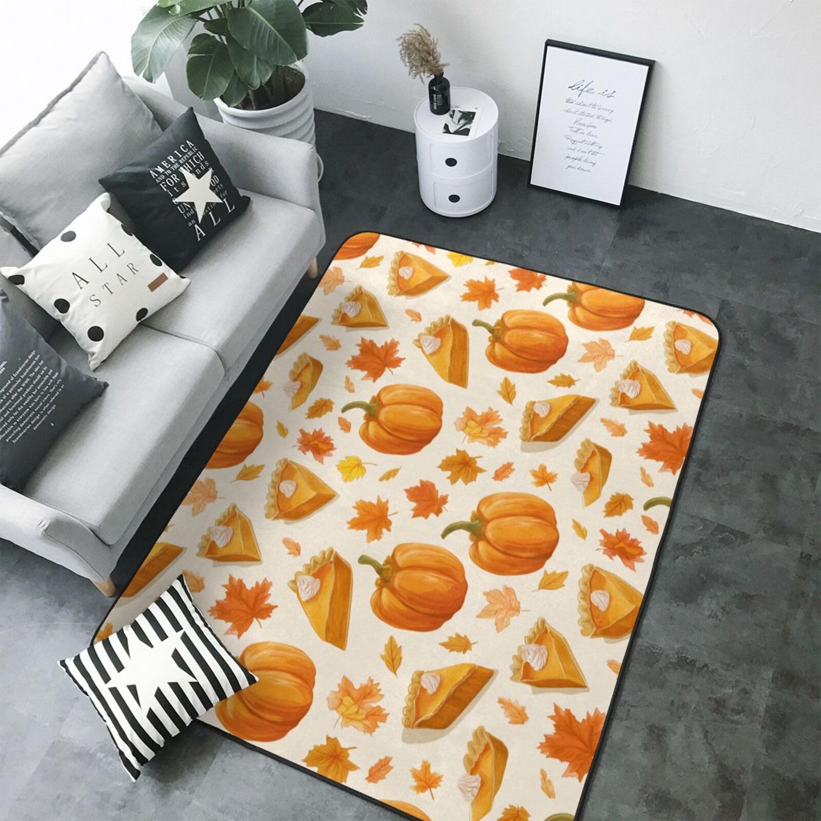 Tapis doux lavable pour chambre d'enfant avec envers antidérapant