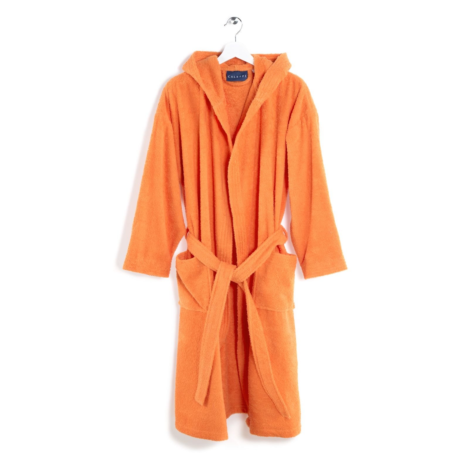 Caleffi - Albornoz Niños y Niñas 100% Algodón con Capucha – Albornoz Niña y Albornoz Niño de Rizo Suave y Absorbente – Bata Infantil para Ducha, Piscina o Casa - Da 2 Años a 14 Años