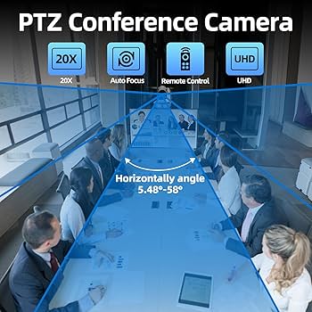 Amazon.com: Vunvooker 4K Conference Room Camera,PTZ Camera