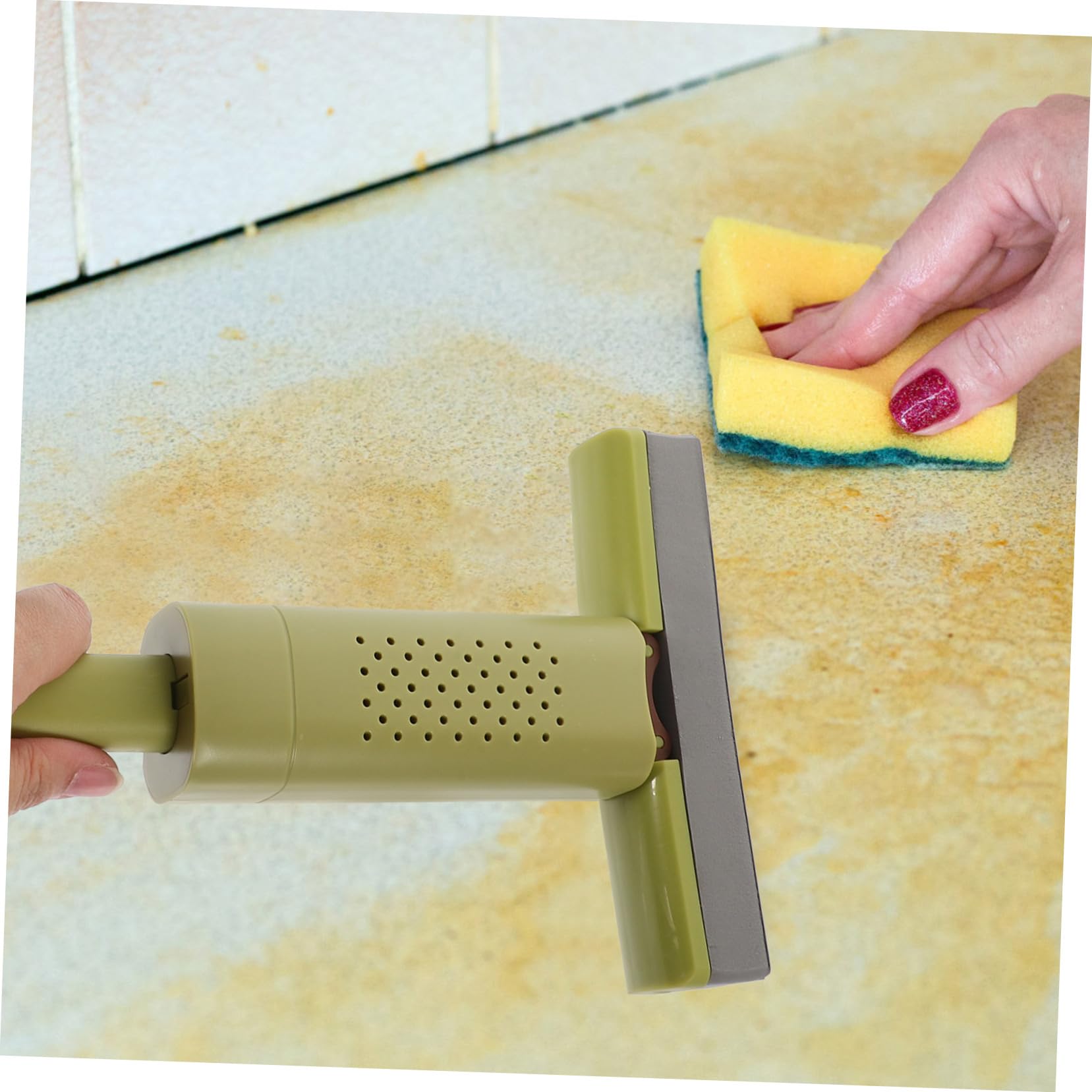 Beavorty 4 Pezzi Mini Mop Desktop Mop Collodio Panni Per La Pulizia Del Pavimento Desktop Pulizia Cucina ia Del Pavimento Piccolo Palmare ia Palmare Mini Collodio