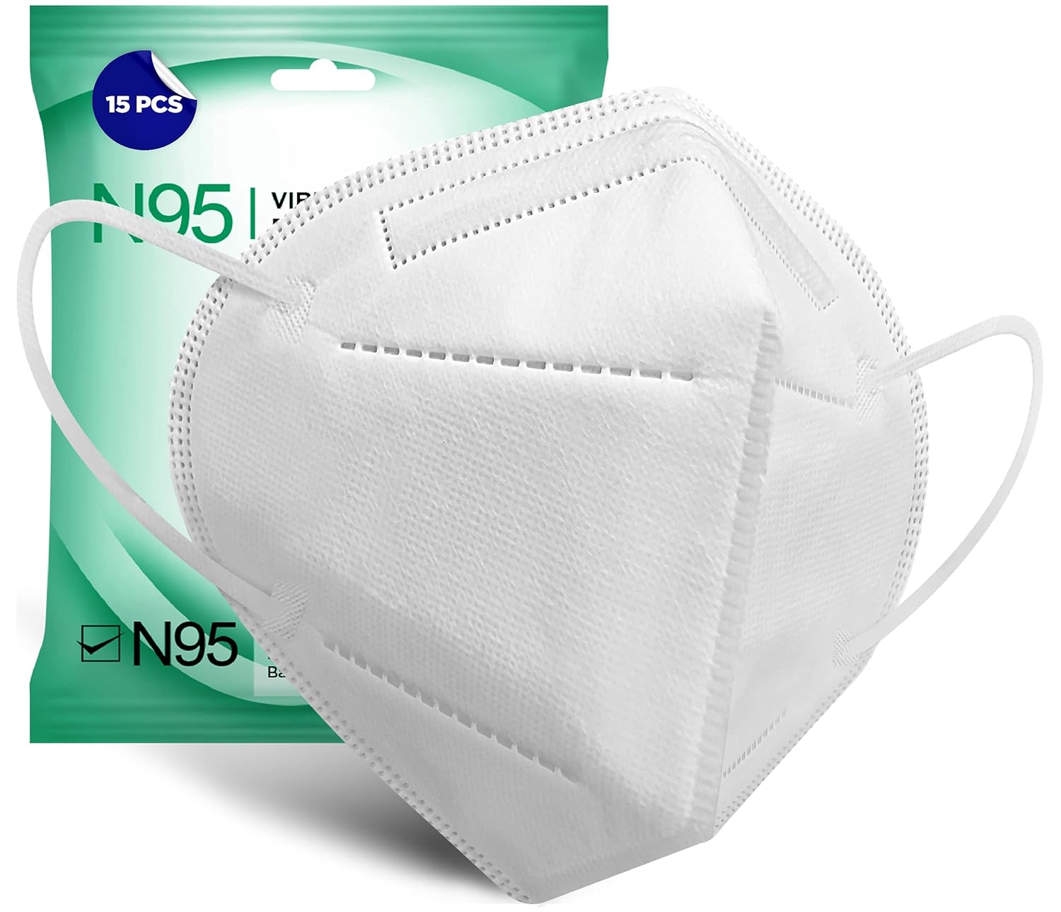 Localli N95 Masks Washable and Reusable with 5 Layer Protection (Pack