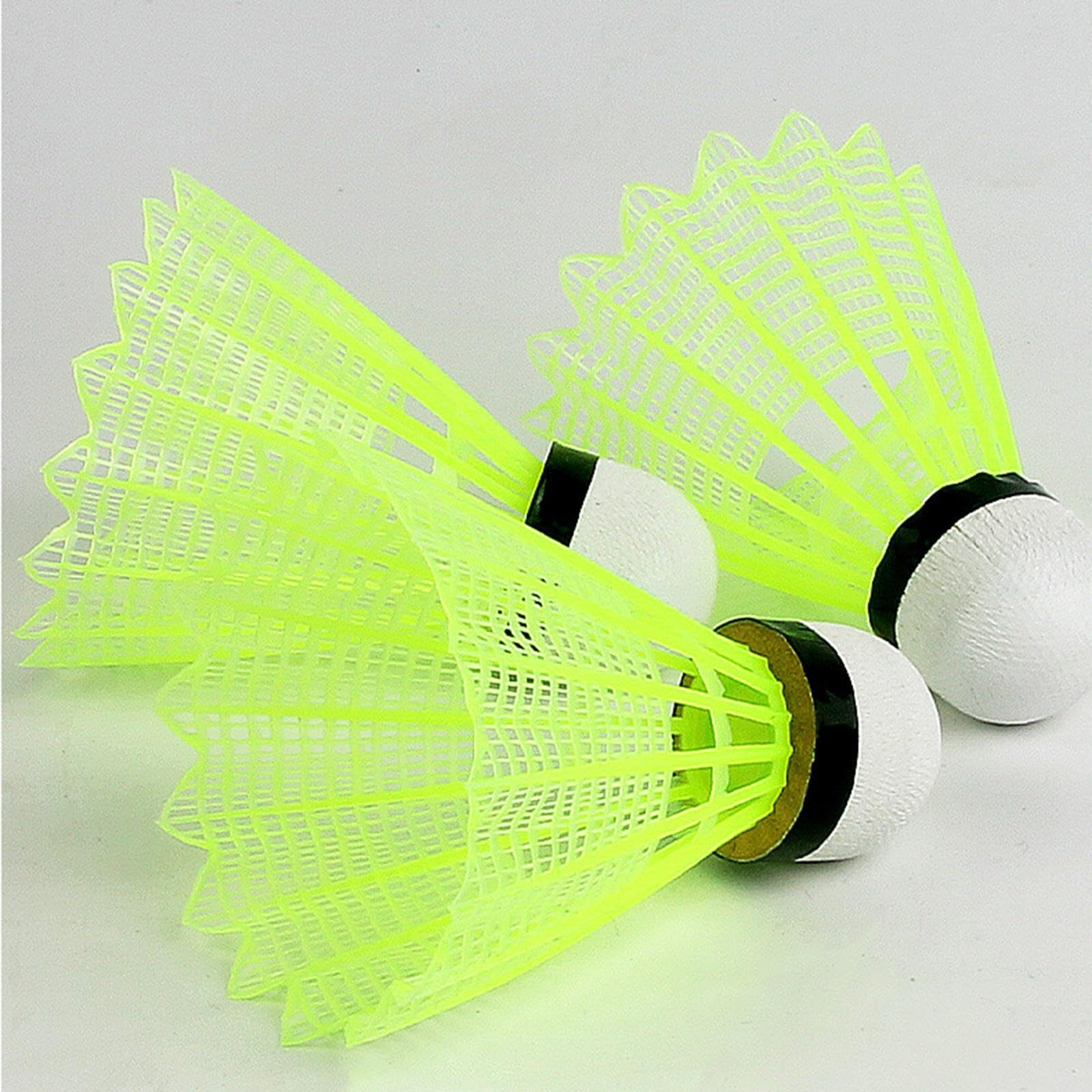 Colaxi Badminton Training Kit, Badminton Self Training Tool, Adjustable Height Self Study Tool, Rebound Trainer for Backyard, 3.6m 3 Balls