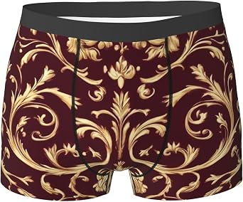 Mens Underwear Stretch Boxer Briefs Soft Comfortable Underwear Trunks