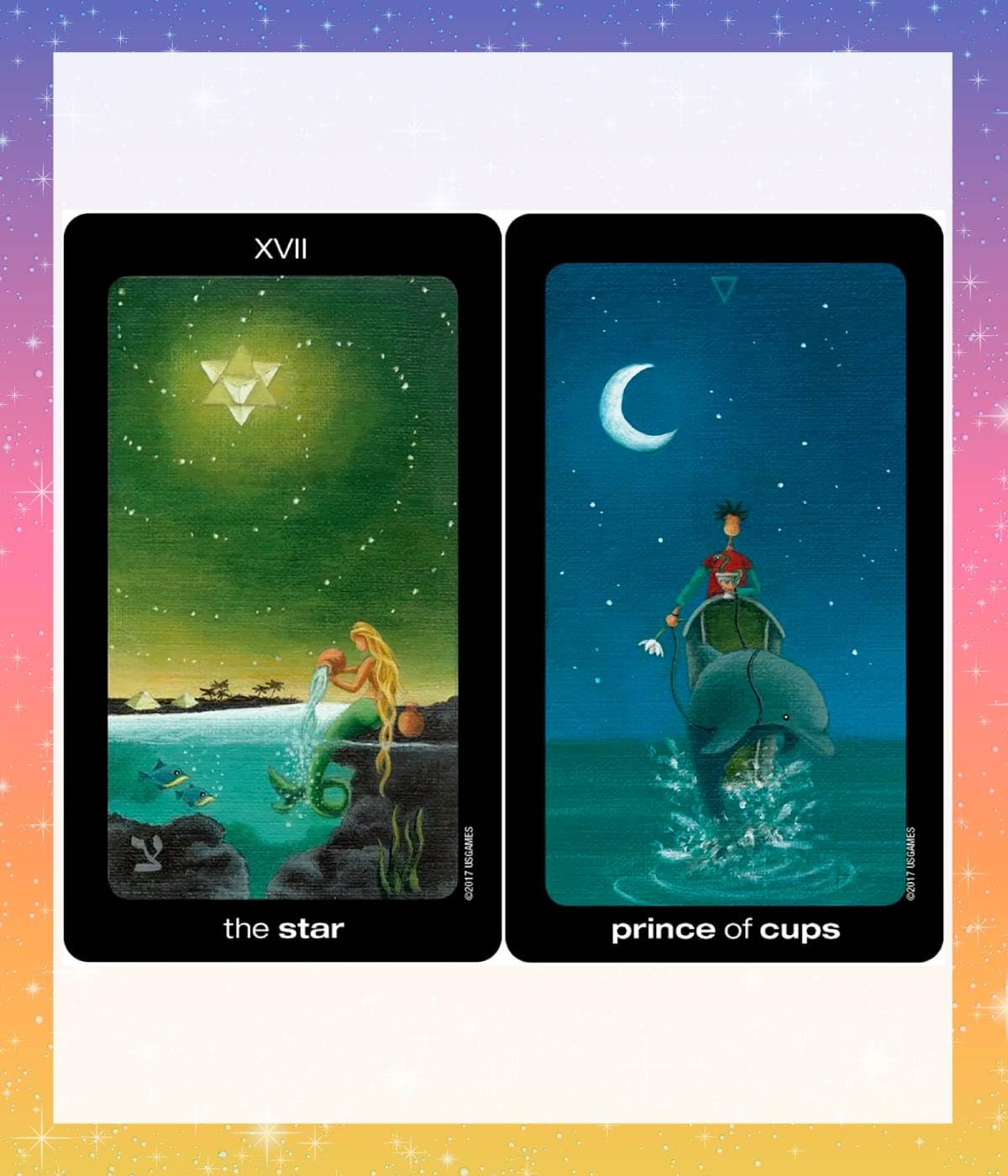 Amazon.co.jp: サン アンド ムーン タロット 缶入り【Sun and Moon