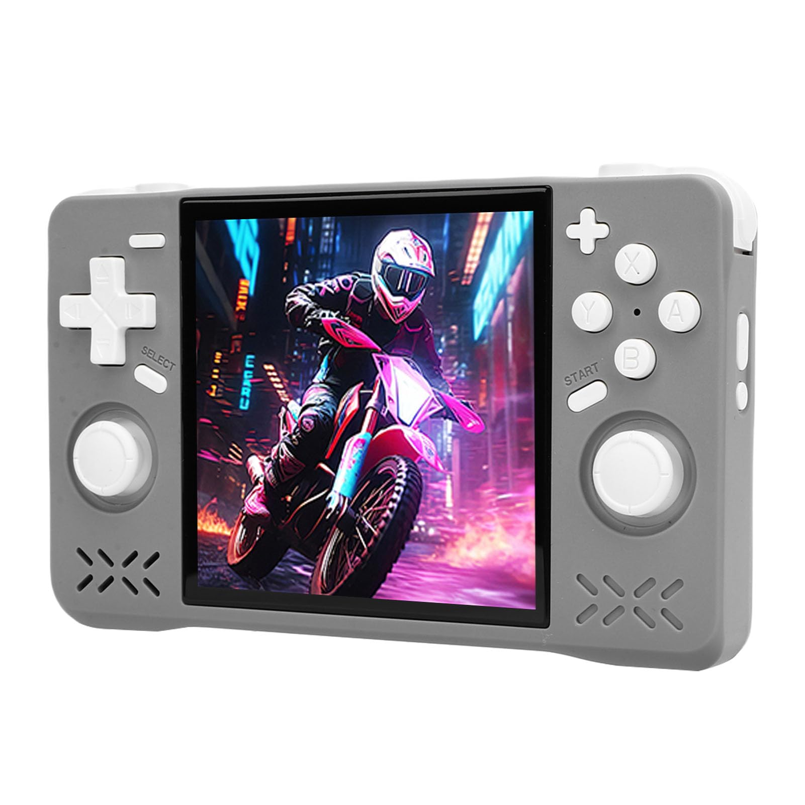 Consola de Juegos Portátil XF40H (actualizada en 2026), Retro 1,5 GHz con Pantalla de 4 Pulgadas y Múltiples Emuladores, Portátil para Juegos de Bolsillo en Casa o (64GB)