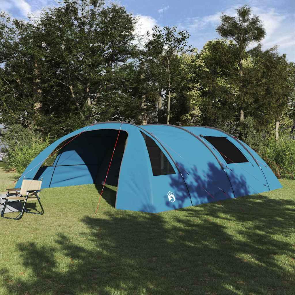 Tunnelzelt für Personen Grün Weiß x x mit Veranda wasserdicht Winddicht leicht kompakt ideal für Camping Outdoor Wandern Festival
